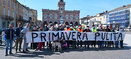 ‘Primavera pulita’, raccolta dei rifiuti abbandonati lungo argini e strade