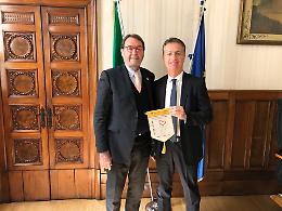 Incontro tra il Prefetto Conforto Galli e il Governatore Lions Conti