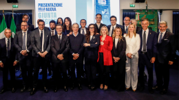 La giunta di Fontana: «Squadra forte,  pronti a lavorare insieme»