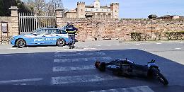 Cade in motorino, ferito 40enne di Solarolo Rainerio