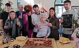 Rosa Biglietti, cento anni e il pensiero per i suoi figli