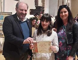 Rime di pace, alloro ad Angelica