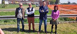 Parco urbano e pista ciclopedonale nel quartiere San Carlo