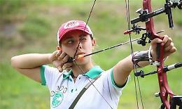 Paola Natale medaglia d'argento di tiro con l'arco