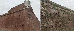 Il caso. Mura cinquecentesche ripulite solo a metà: «Soldi finiti»