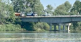 Ponte tra San Nazzaro a Castelnuovo Bocca d’Adda, ultima giornata di test