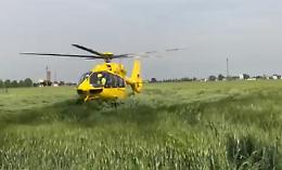 Scoppio in fonderia,  il ferito più grave al Niguarda con l'elisoccorso