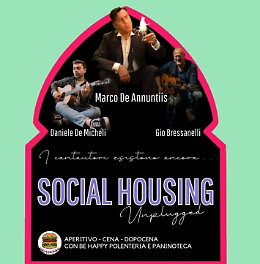 Serata intitolata Social Housing unplugged