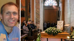 Chiesa gremita per l'ultimo saluto ad Andrea
