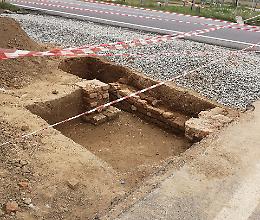 Scavi, sotto al sagrato spuntano due edifici
