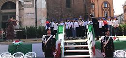 2 Giugno, l'Inno di Mameli cantato dagli alunni della 5B della 'Trento Trieste'