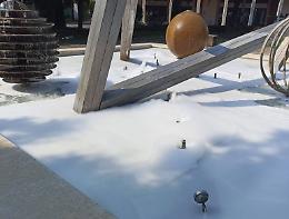 Detersivo nella fontana di piazza Fulcheria, Franco Bordo 'schiuma' di rabbia