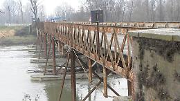 Ponte sull'Oglio inagibile, chiuso dal 9 giugno fino a data da destinarsi