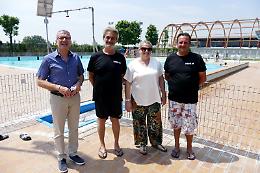 Riaperta la piscina comunale, il sindaco Priori: "Vinta la scommessa"