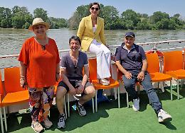 Attracco sul fiume, obiettivo turismo lento nella natura