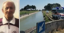 Cade in un canale, l'86enne Fausto Perini muore davanti al figlio