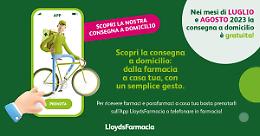 LloydsFarmacia, in luglio e agosto consegna gratuita a domicilio di farmaci