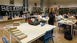 Presidio degli studenti in Biblioteca: «Più spazi per lo studio e orari più flessibili»