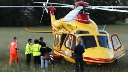 Rovinosa caduta in moto, sedicenne grave