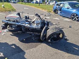 Terribile incidente auto-moto, perde la vita Ugo Cecchini di Codogno