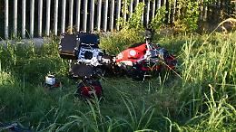 Incidente auto-moto sulla provinciale, motociclista 52enne trasferito in eliambulanza