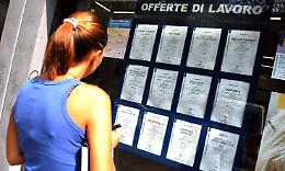 Lavoro, 13mila attivi in meno