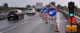 Lavori al viadotto sul Serio. Un incubo lungo nove mesi