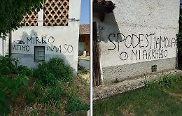 Roncadello, scritte intimidatorie contro il sindaco Mirko Signoroni