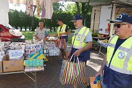 'Un'estate sicura', la Protezione civile ‘Le Aquile - odv’ al mercato