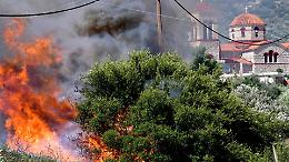 Maxi incendio a Rodi, la testimonianza di una coppia cremonese