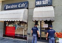 Questura, chiuso per 15 giorni il 'Paradise Cafè' di piazza Risorgimento