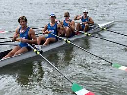 Canottaggio: doppia medaglia di bronzo della Bissolati ad Amsterdam