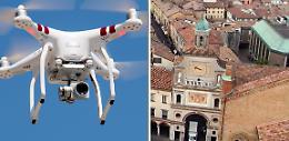 Città sorvegliata da un drone:  le multe dal cielo