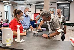 Residenti-baristi alla Fondazione Elisabetta Germani