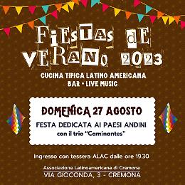 Fiesta de Verano dedicata ai paesi andini
