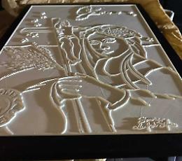 Madonnari, riprodotta in braille l'opera arrivata seconda  