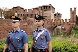 L'Arma dei carabinieri sceglie la Rocca come 'sfondo' del loro calendario social
