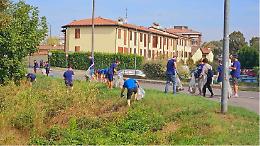 Quartieri. Pulizie e festa: «Via del Giordano è viva»