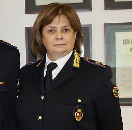 Polizia locale, in pensione  la vice comandante  Mariarosa Bricchi
