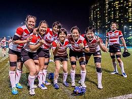  Nazionale Femminile Giapponese, allenamenti al campo di rugby