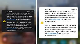 IT-Alert, il sistema di allarme pubblico è attivo sul territorio