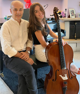 Musica, passione di famiglia: Sofia fa concerti con papà