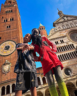 Nicolò Govoni nella sua Cremona: "Qui con me Doris e Mohammed"