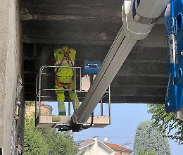 Anas rassicura: «Il ponte è sicuro, ma serve un intervento»