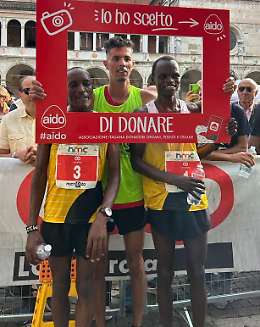 'Corri a dire sì', 140 runner corrono la Maratonina per sostenere la donazione di organi