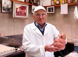 Una macelleria con due vite. «Ma adesso devo fermarmi»