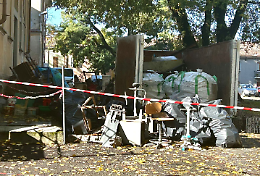 Dopo l'incendio scuola chiusa per tutta la prossima settimana