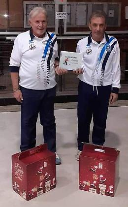 Bocce: trionfo per Grazioli e Passeri