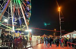 Ruota panoramica e pista, il Natale invade Gadesco