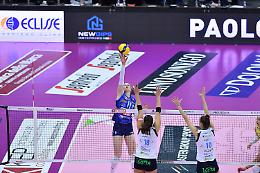 Volley. La Vbc se la gioca, ma esce a mani vuote con Conegliano